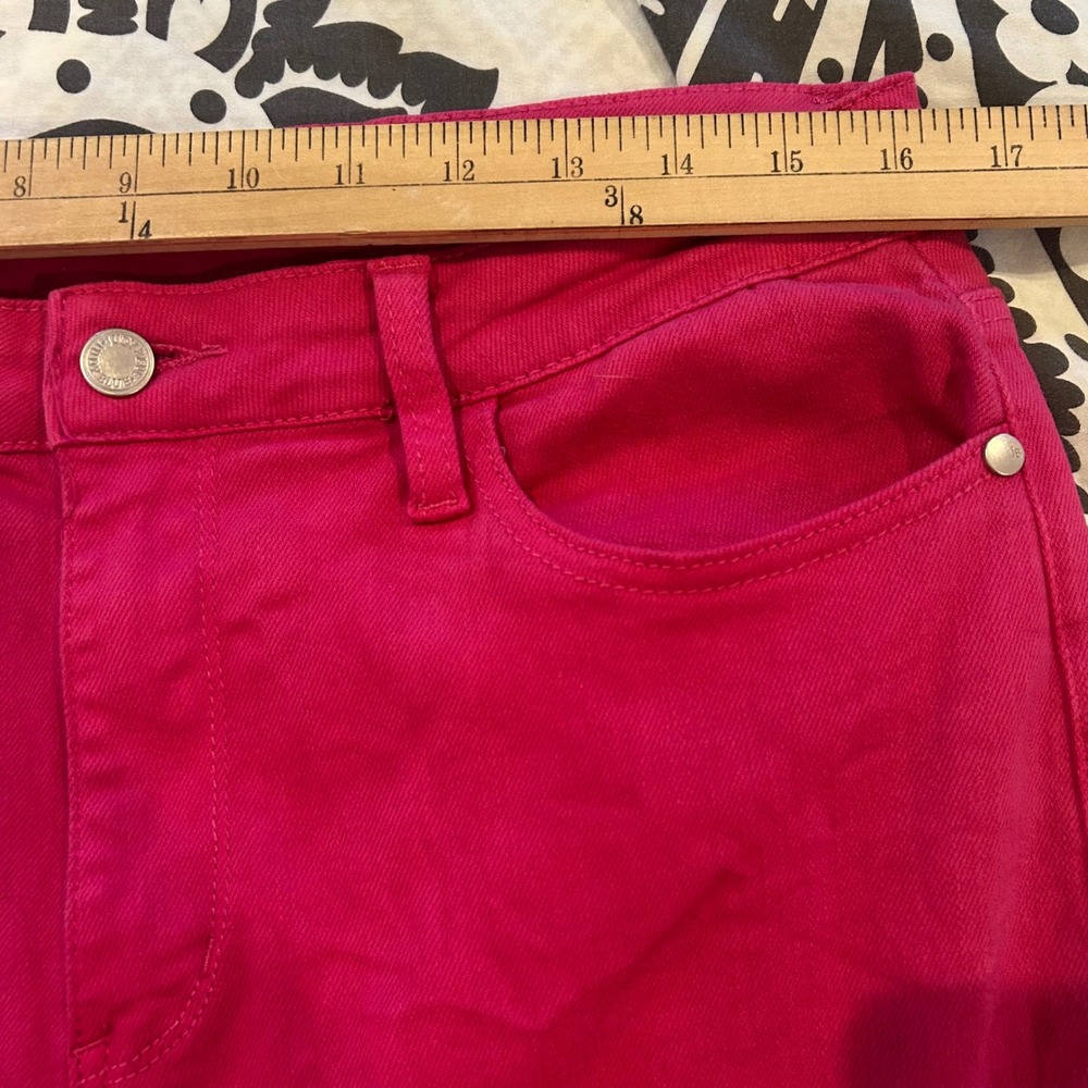 Judy Blue Raspberry Pink Skinny Jeans - Picture 7 of 10